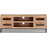 TV ormarić 110 x 30 x 40 cm od masivnog bagremovog drva | Eponuda.com