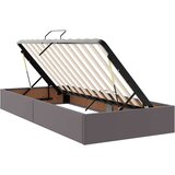  Krevet s prostorom za pohranu s LED-om Siva 180 x 200 cm - Siva 180 x 200 cm | shoptok.hr