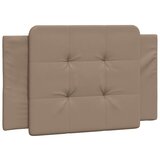  Postelja z vzmetnico kapučino 90x190 cm umetno usnje, (21111466) | Shoptok.si