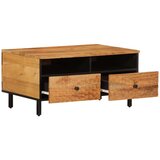 vidaXL Stolić za kavu 80 x 54 x 40 cm od masivnog drva bagrema | shoptok.hr