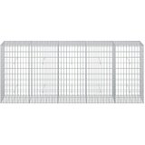  Gabion s žicom debljine 3,5 mm i mrežom 5x10 cm 250x50x100 cm | shoptok.hr