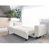 ELTAP Krem sklopiva/s prostorom za odlaganje sofa od bouclé tkanine 260 cm Dalia – | shoptok.hr