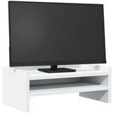 vidaXL Stalak za monitor bijeli 42 x 24 x 16 cm od konstruiranog drva | shoptok.hr