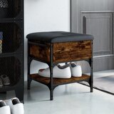 vidaXL Klupa za cipele boja hrasta 42x42x45 cm konstruirano drvo Cijene