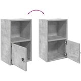  Regal za knjige boja betona 31x24x52 cm konstruirano drvo | Eponuda.com