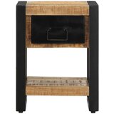 vidaXL Noćni ormarić 35x34x45 cm Puno grubo drvo Mango | shoptok.hr