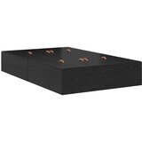 Krevet s ladicama Crni hrast 120 x 190 cm Konstruirano drvo | Eponuda.ba