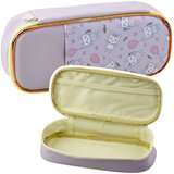  Children's School Pencil Case with Bunnies, Roomy, Purple, 24cm Cijene
