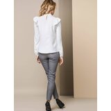 Premium Lola blouse with frills at the front white | Eponuda.ba
