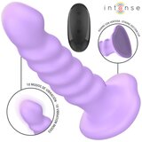 Intense Brenda Spiral Design Vibrator with Remote M Purple | shoptok.hr