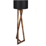 Opviq lights Crna/smeđa stojeća svjetiljka s tekstilnim sjenilom (visina 166 cm) Maçka – | shoptok.hr