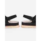 GOODIN Black sandals with gold elements | shoptok.hr