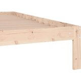  Okvir za krevet od masivnog drva 120 x 190 cm 4FT mali bračni | shoptok.hr
