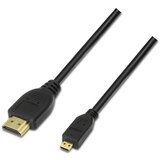 AISENS Kabel Hdmi 0,8 M Hdmi Tip A Standard Hdmi Tip D Micro Black, (21407044) | Shoptok.si