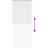 vidaXL Rolo zavjesa za tuš s kazetom 100x240 cm širina tkanine 96 cm | shoptok.hr