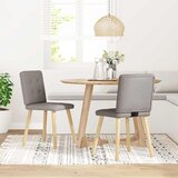 Maison Chic Jedilni stoli - Vzorci stoli 2 kosa taupe blago A494, (22031719) Cene
