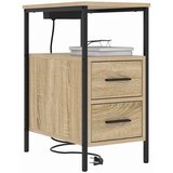  Noćni ormar Sonoma hrast 30 x 48 x 61 cm Konstruirano drvo | Eponuda.com