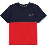 Fila Majica 'BERSCHEID' mornarska / zelena / oranžna / rdeča | Shoptok.si