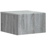  Stenski nočni omarici 2 pcs Siva Sonoma 33 x 34,5 x 20 cm, (5000209973) | Shoptok.si