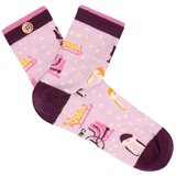 Cabaia Nogavice CAB449VJAR SOCKS ANGELE ET ALEXANDRE Vijolična Cene