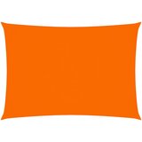vidaXL Senčno jadro oksford blago pravokotno 5x7 m oranžno, (20965553) cene