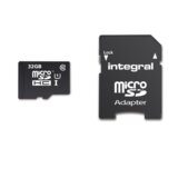 Integral 32GB SMARTPHONE & TABLET MICRO SDHC class10 UHS-I U1 90MB/s SPOMINSKA KARTICA+ SD ADAPTER | Shoptok.si
