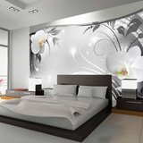  Tapeta - Silver Abstract 300x210 Cijene