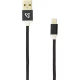 S Box KABEL USB A Muški -> 8-pin iPh Muški 1.5 m Crna - Blister, (08-iph7-b)