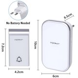 Aigostar KOMPLET 2x bežična zvona za utičnicu 230V IP44, bela | Eponuda.com