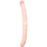 EasyToys - Dildo Collection Dvojni dildo 50 cm, kožni Cene