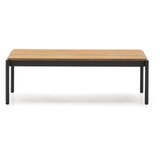 Kave Home Vrtna klubska mizica iz masivnega tika 63x149 cm Sorells – | Shoptok.si