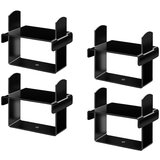 INF 4-delni komplet vzmetnih sponk za vozila Black, (21658498) Cene