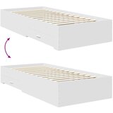  Okvir za krevet Bijelo 90 x 190 cm Konstruirano drvo | shoptok.hr