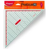 Maped Geo trikotnik Pratica 35 cm + držalo