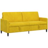 SOFA s pohranom Žuta 192 x 78 x 87 cm Poliester | Shoptok.si