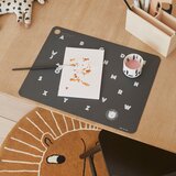 OYOY Mini Smeđi dječji tepih od mješavine vune ø95 cm Lion – | shoptok.hr
