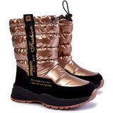Gemre PE1 Children's Wool Warm Snow Boots With A Golden Delhi | shoptok.hr