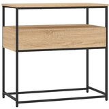  Konzolni stol boja hrasta sonome 75x40x75 cm konstruirano drvo | shoptok.hr