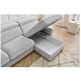 Bobochic Paris Svijetlo siva sklopiva kutna garnitura (promjenjiva) Monaco – | shoptok.hr