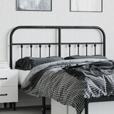  Metalno zamjensko uzglavlje crno 140 cm | Eponuda.com