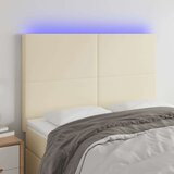  Uzglavlje krem 144x5x118/128 cm od umjetne kože | shoptok.hr