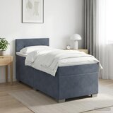  s box springom, madracem i LED-om Tamnosiva 80 x 200 cm | shoptok.hr