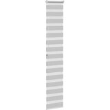 vidaXL zebra senčilo svetlo sivo 45x200 cm tkanina širina 40,9 cm | Shoptok.si