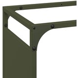 Stalak za drva za ogrjev Maslinasto zelena 60x28x90 cm | Eponuda.ba