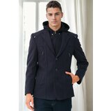 Dewberry K7532 MEN'S COAT-NAVY-1 Cijene
