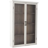 Bloomingville Bijela viseća vitrina od masivne jele 81x122x18 cm Hazem – | shoptok.hr