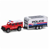  Policijska vozila Die-Cast 2/1 s prikolicom – 4 modeli Model 02 Cene