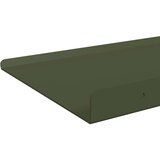  Lebdeća polica 2 pcs Maslinasto zelena 60 x 18 x 2 5 cm Čelik - Maslinovo zelena 60 x 18 cm 2 | shoptok.hr