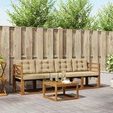  Set vanjskih sofa 5 kom. Prirodna i bež | shoptok.hr