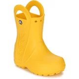 Crocs škornji za dež HANDLE IT RAIN BOOT KIDS Rumena